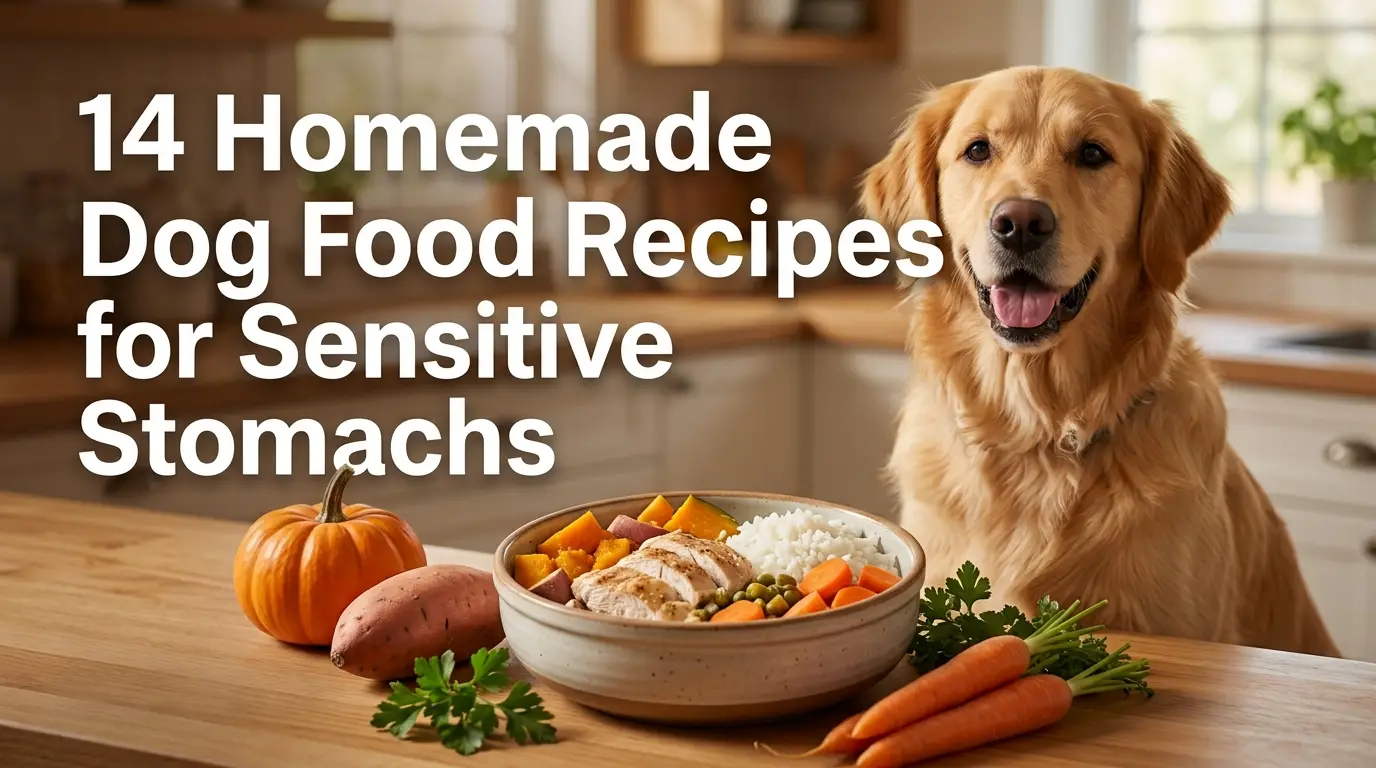 14 Homemade Dog Food Recipes for Sensitive Stomachs