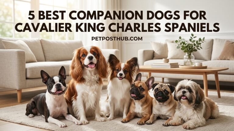 5 Best Companion Dogs for Cavalier King Charles Spaniels