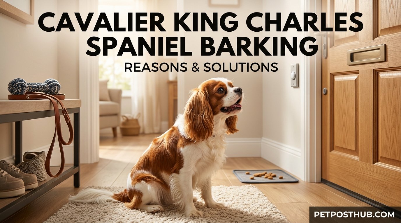 Cavalier King Charles Spaniel Barking Reasons & How to Stop It