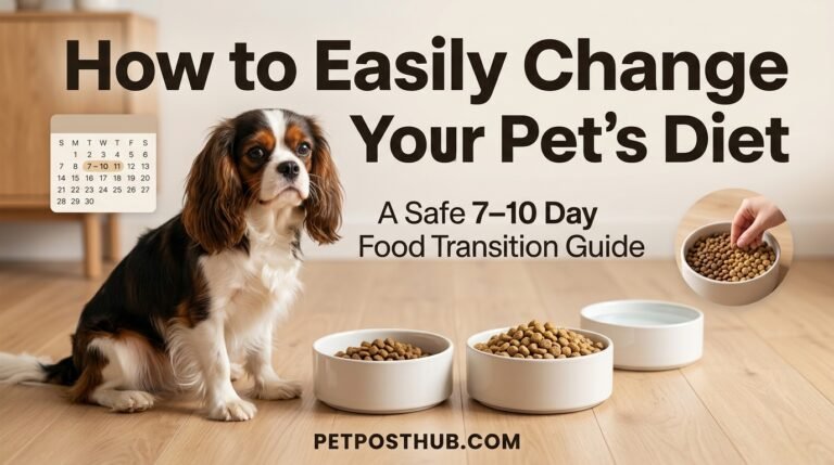 How to Easily Change Your Pet’s Diet Without Upsetting Their Stomach
