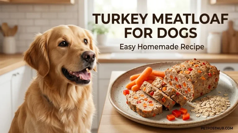 Turkey Meatloaf for Dogs Easy Homemade Recipe Your Pup Will Love