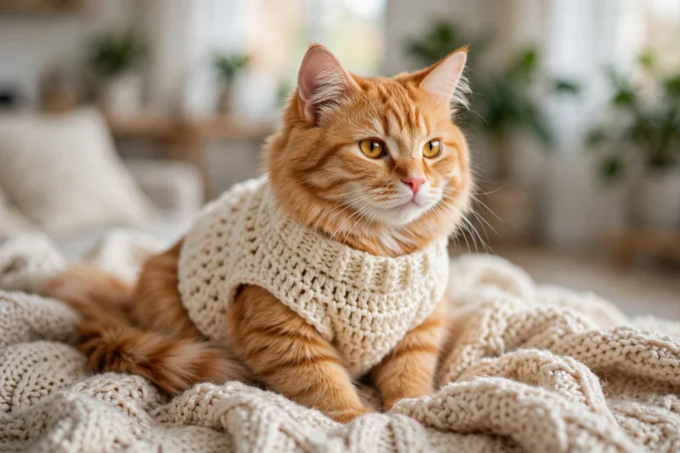 14 Crochet Cat Clothes Your Feline Friend Will Actually Love