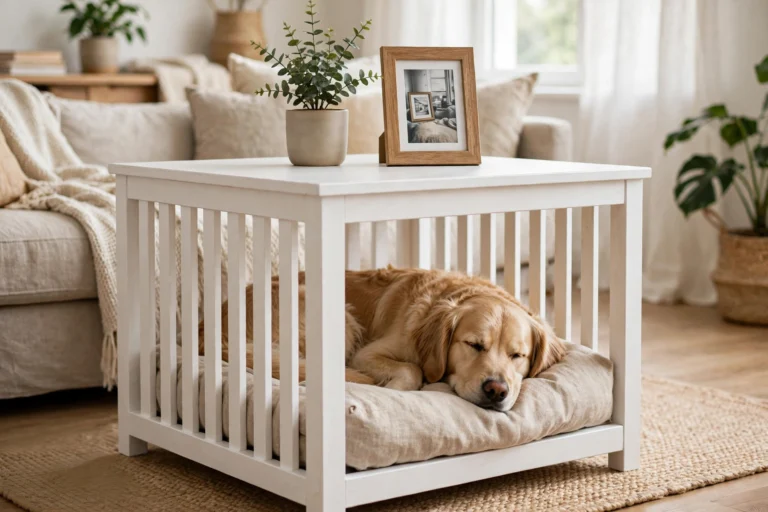 14 DIY Dog Crate Furniture Ideas for a Stylish Home