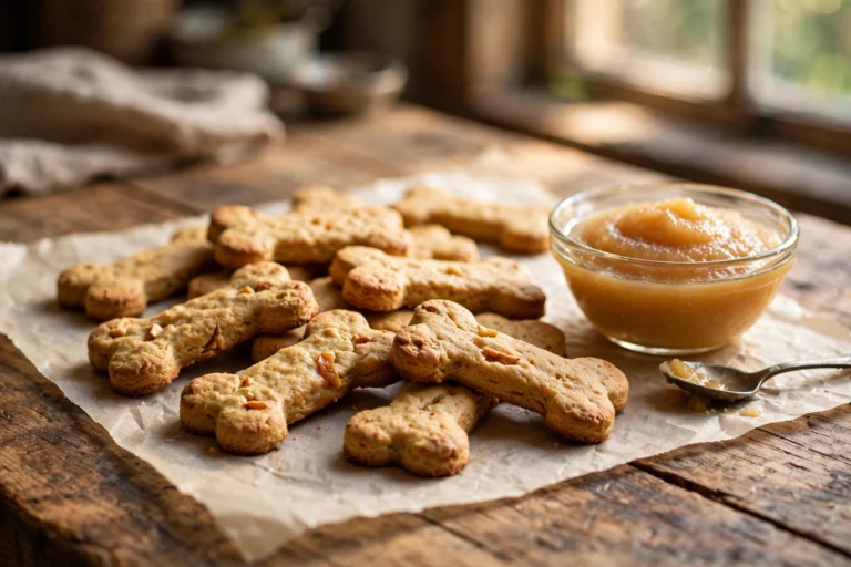 4-Ingredient Applesauce Dog Biscuits (2026)