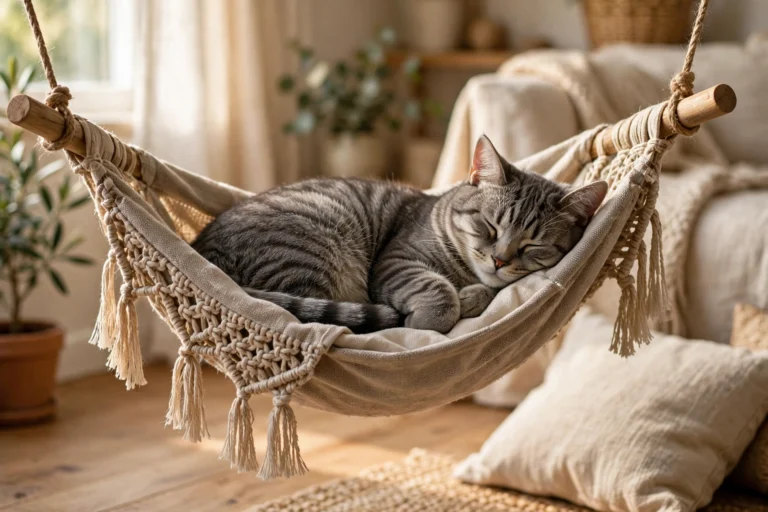 7 DIY Cat Hammock Ideas Your Cat Will Actually Use