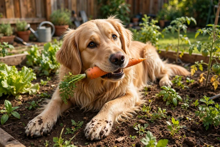 Dog Caught Red-Pawed Stealing Fresh Carrots From Garden: Buddy’s Story (2026)