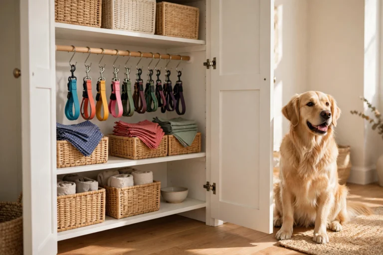 10 Dog Closet Ideas That Finally Organize All the Pet Supplies