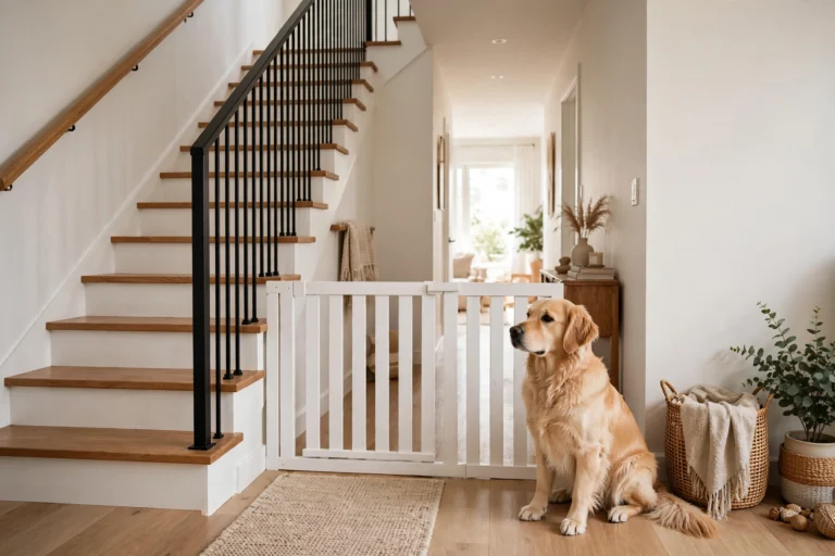 7 DIY Indoor Dog Gates That Actually Hold Up