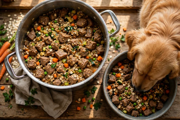Homemade Dog Food for Large Breeds: Big-Batch Recipe (2026)