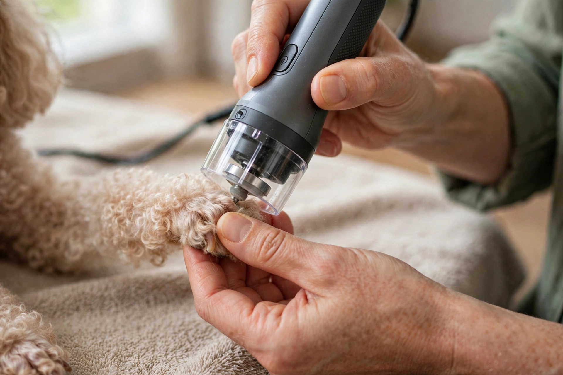 Wahl Grind and Smooth nail grinder with safety guard