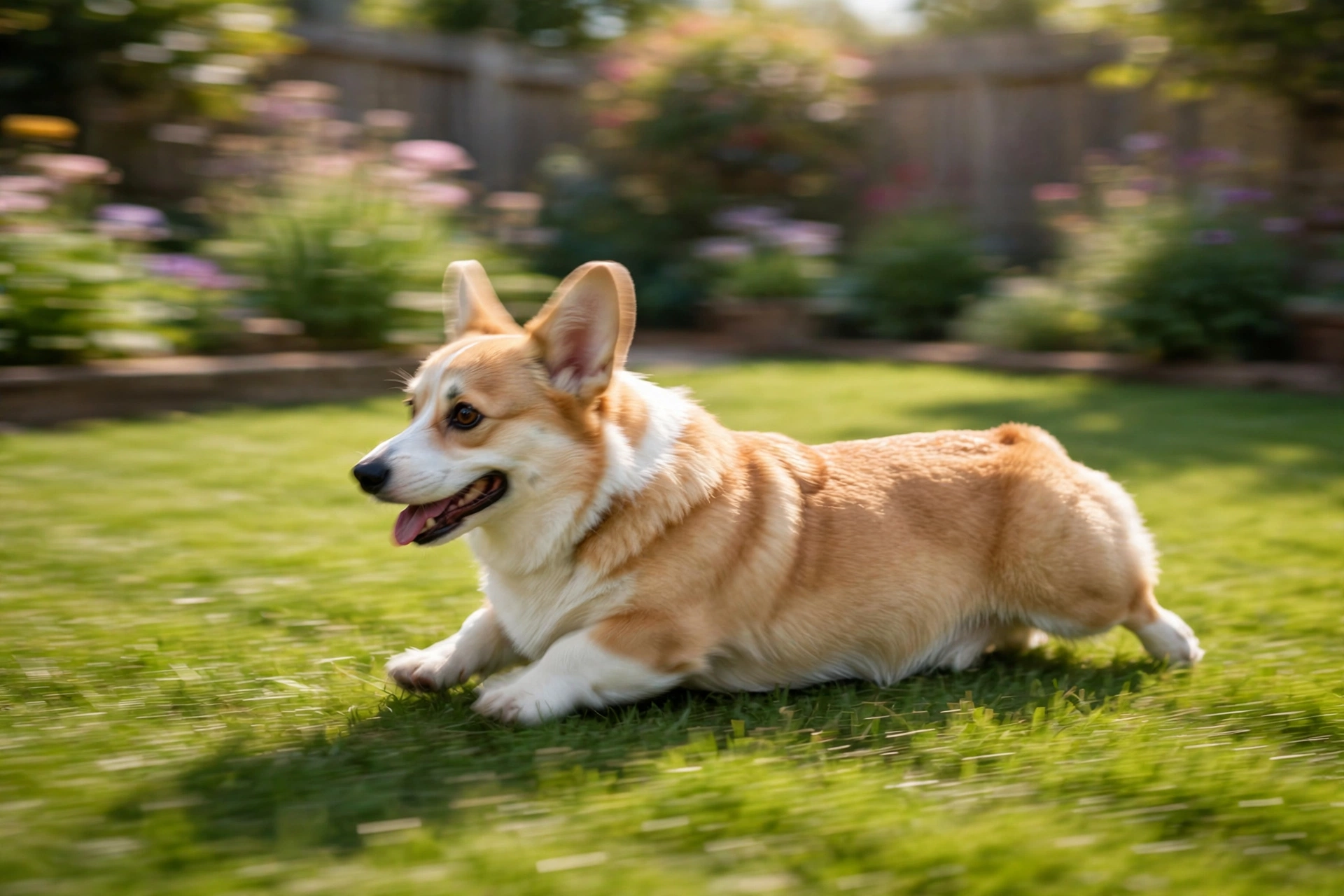 Dog scooting on grass, a sign of anal gland discomfort
