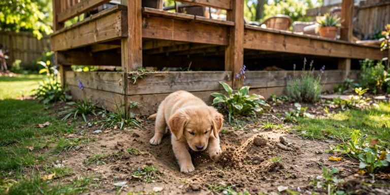 How to Stop Your Dog from Digging Under the Deck: 7 Fixes