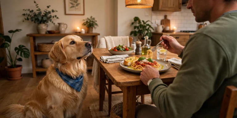 Why Does My Dog Stare at Me When I Eat? 5 Reasons