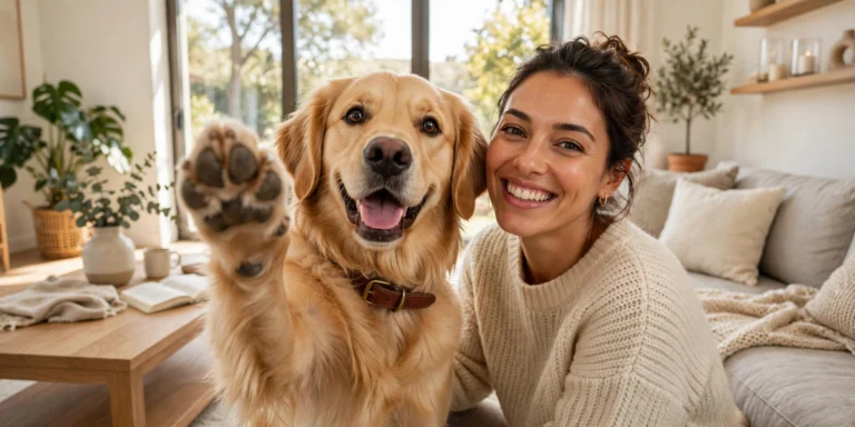 Why Does My Dog Push Me with His Paw? 5 Reasons (2026)
