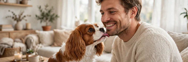 Why Does My Dog Lick My Chin? 5 Reasons