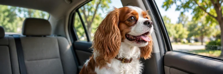 How to Train Your Cavalier to Ride in the Car: 7 Steps