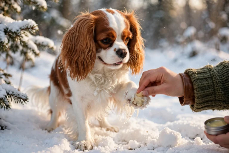 How to Protect Your Cavalier King Charles Spaniel’s Paws in Winter: 8 Tips