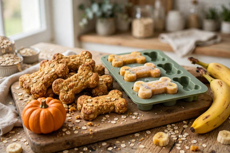 6 Homemade Pumpkin and Banana Dog Treat Recipes